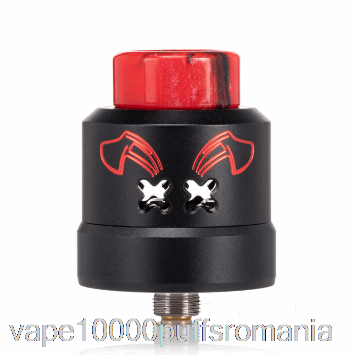 Vape Romania Hellvape Dead Rabbit Max 28mm Bf Rda Negru Rosu